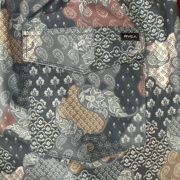 RVCA Men's ELASTIC Swim Shorts - Picture 5 of 6